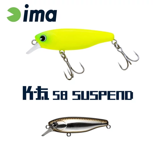 Ima K-Fat 58 Suspend 58mm 8g 007 Haku wobbler