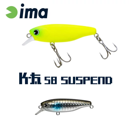 Ima K-Fat 58 Suspend 58mm 8g 010 Mullet wobbler