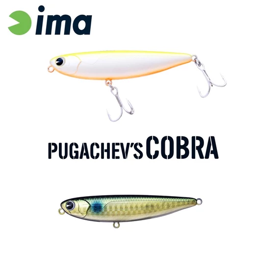 Ima Pugachevs Cobra 90 90mm 12g 209 Gold Mullet wobbler