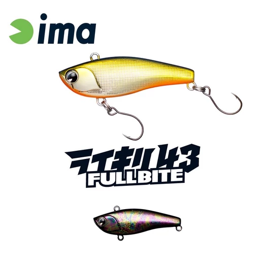 Ima Raikiri 43 Fullbite 43mm 2,5g 009 Titanium Black wobbler