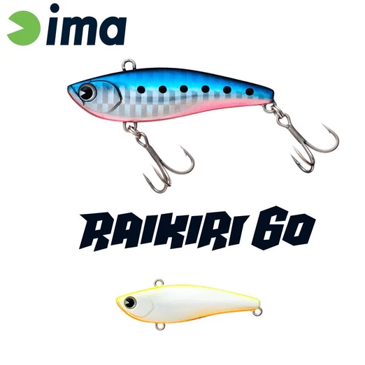 Ima Raikiri Vibration 60 60mm 11g 002 Chart Back Pearl wobbler