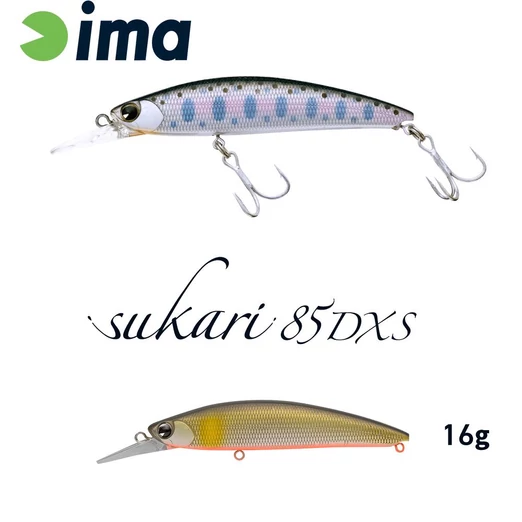 Ima Sukari 85DXS 83mm 16g 010 Orange Belly Ayu wobbler