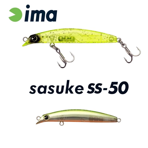 Ima Sasuke SS-50 50mm 1.7g 007 See Through Bait wobbler