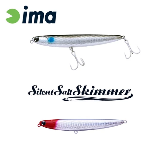 Ima Silent Salt Skimmer 110mm 13g 101 Red Head wobbler