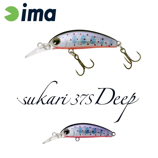 Ima Sukari 37S Deep 37mm 3g 008 Amago wobbler