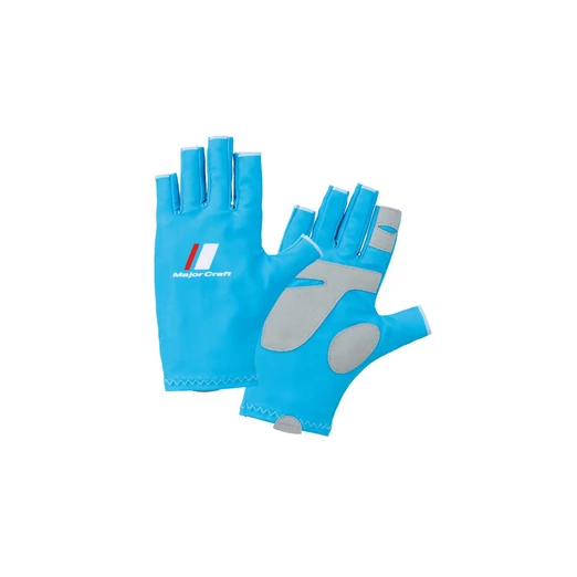 Major Craft UV-Cut Glove nyári UV kesztyű M Light Blue