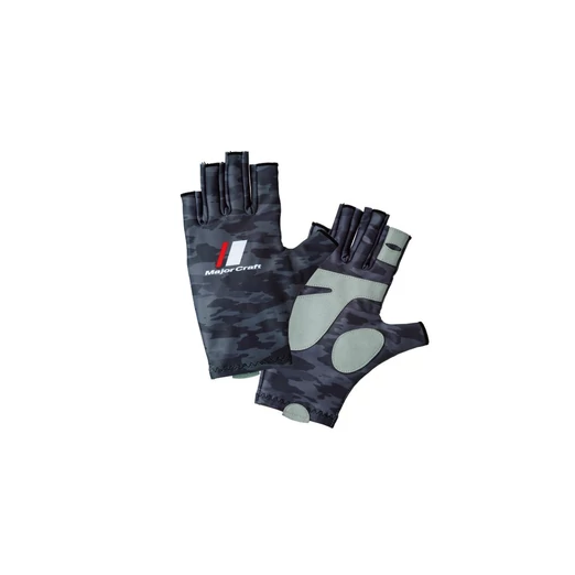 Major Craft UV-Cut Glove nyári UV kesztyű LL Dark Gray Camo