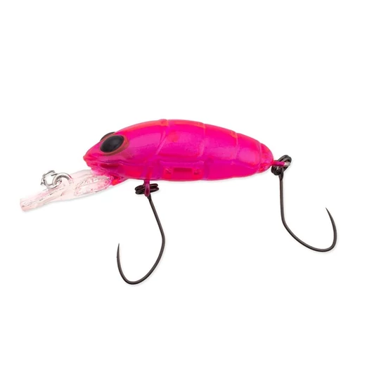Nories Crankin Pupa (270) Clear Pink 34mm 2,6g felúszó wobbler