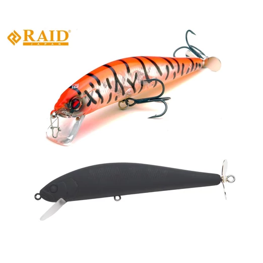 Raid Japan Answer 107mm 14gr 001 All Blacks wobbler