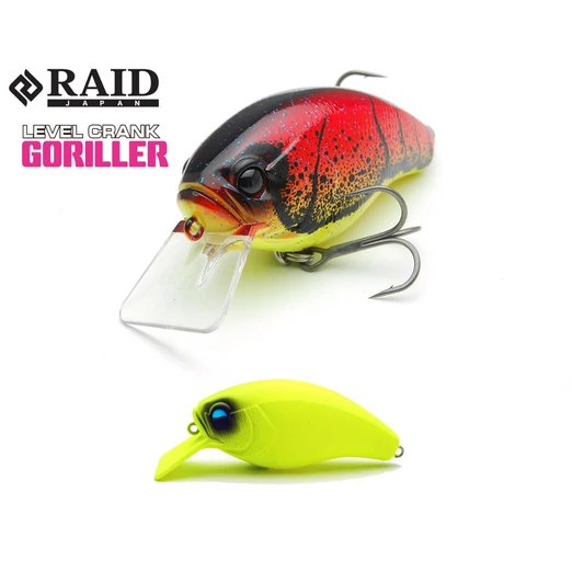 Raid Japan Level Crank Goriller 66mm 17,5g 013 Lemon Power wobbler