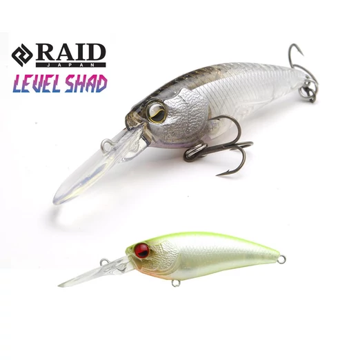 Raid Japan Level Shad 50,3mm 4,3g Su 029 Pearly Chart wobbler