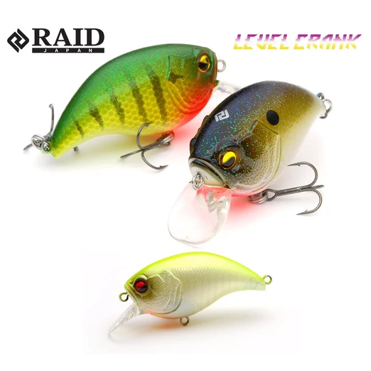 Raid Japan Level Crank 51mm 10,5g 017 Pearly Chart wobbler