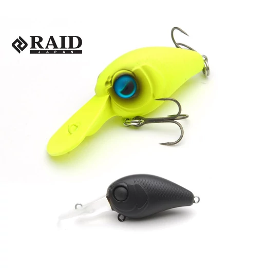 Raid Japan Level Crank Ping 32,5mm 3,5g 003 Kuromame wobbler