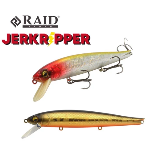 Raid Japan Jerkripper 122mm 17,5g 002 Real Kinkuro wobbler