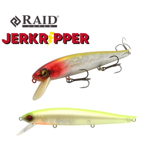 Raid Japan Jerkripper 122mm 17,5g 010 Pearly Chart wobbler
