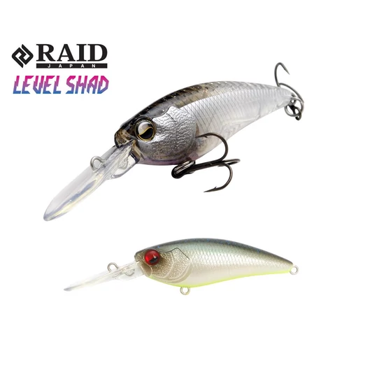 Raid Japan Level Shad 50,3mm 4,3g Su 034 Neon Shad wobbler