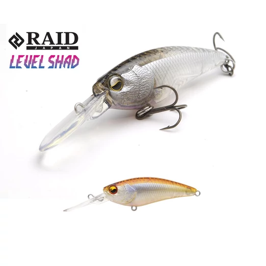 Raid Japan Level Shad 50,3mm 4,3g Su 010 Jewel Wakasagi wobbler