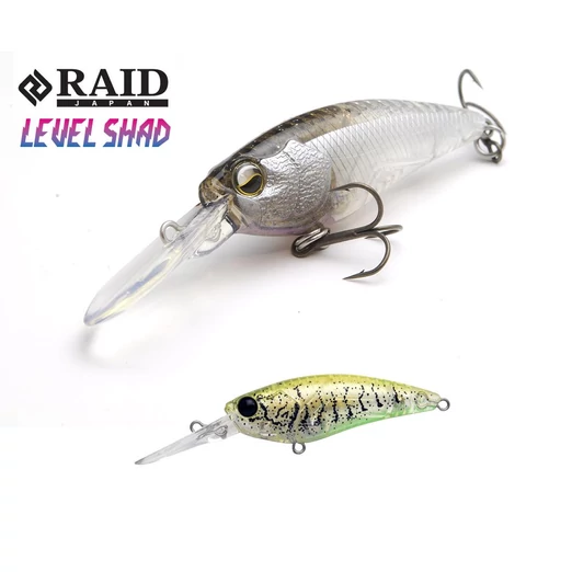 Raid Japan Level Shad 50,3mm 4,3g Su 014 Hige Shrimp wobbler