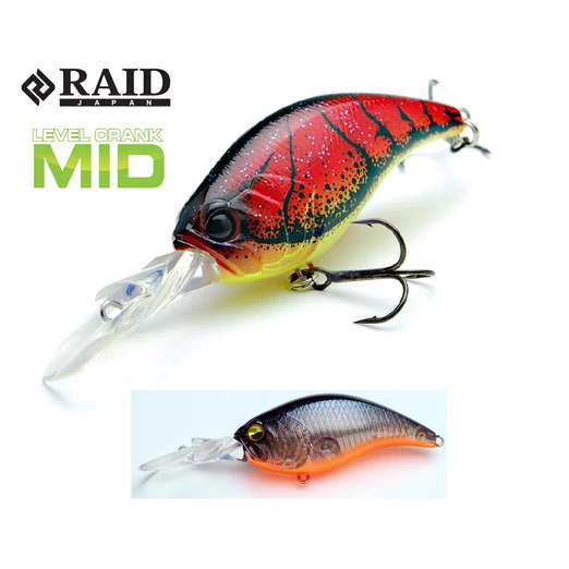 Raid Japan Level Crank Mid 59mm 10,5g 014 Skeleton wobbler