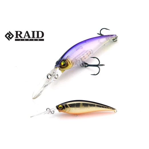 Raid Japan Level Shad Sprinter 68MR 68mm 5,9g 006 Real Kinkuro wobbler