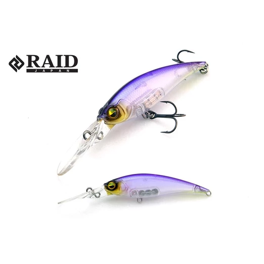 Raid Japan Level Shad Sprinter 68MR 68mm 5,9g 011 Grape Bijin wobbler