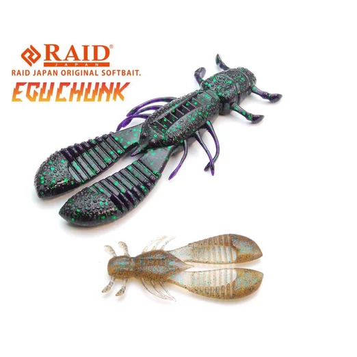 Raid Japan Egu Chunk 3,5" 8,9cm 058 Co Ebi gumirák 6 db/csg