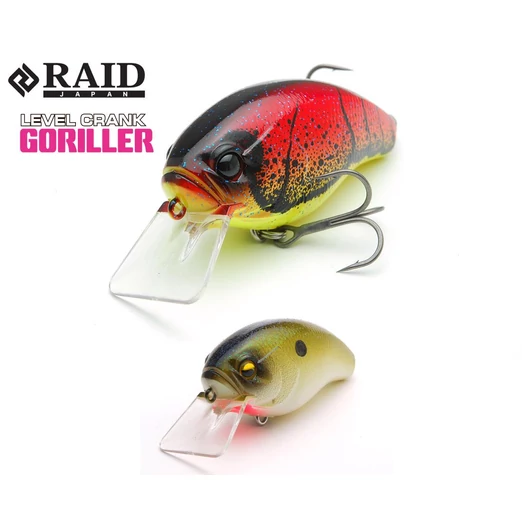 Raid Japan Level Crank Goriller 66mm 17,5g 006 Pearl Shad wobbler