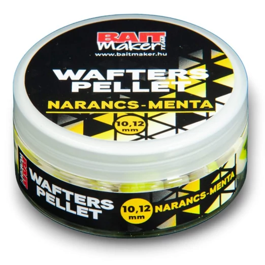 Bait Maker Wafters Pellet 10-12mm Narancs-Menta 30g