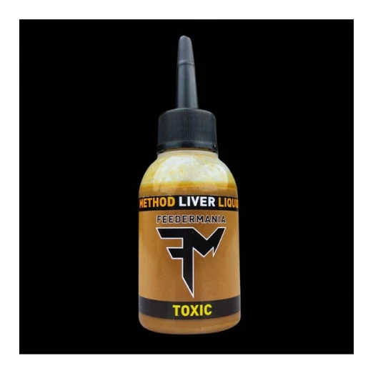 Feedermánia Method Liver Liquid Toxic/Füstölt hering 75ml, aroma