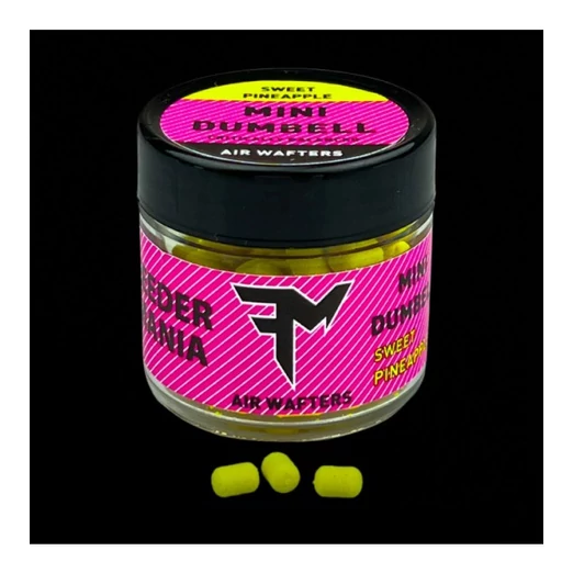 Feedermánia Mini Dumbell Air Wafters Sweet Pineapple/Édes Ananász 10g, horogcsali