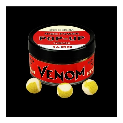 Feedermánia Venom High Power Pop-Up 16mm Ice Cream/Jégkrém 45g, bojli
