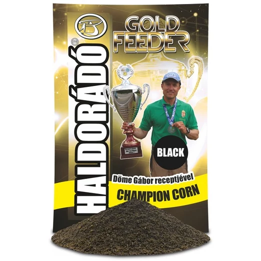 Haldorádó Gold Feeder etetőanyag - Champion Corn Black 1kg