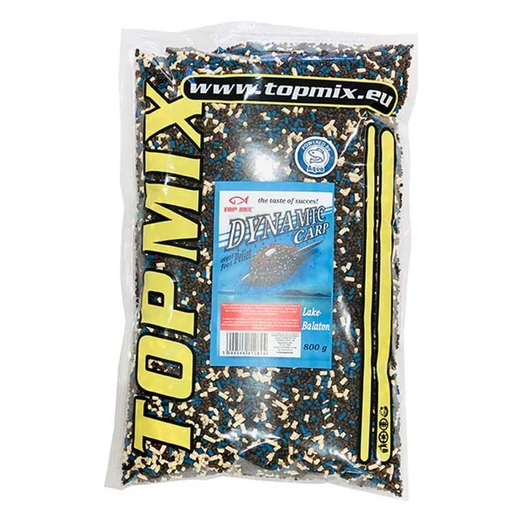 Top Mix Dynamic Carp pellet, Lake Balaton (Fokhagyma Mandula) 800g