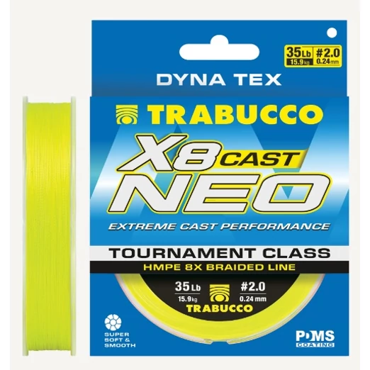 Trabucco DT X8 Neo Cast YL150m 0,104mm 4,64kg fonott zsinór