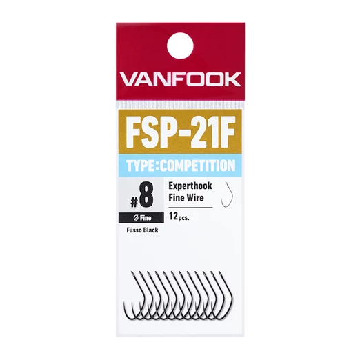 Vanfook FSP-21F Type: Competition 7 szakáll nélküli horog 12db