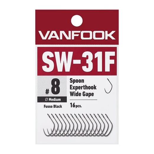 Vanfook SW-31F 6 szakáll nélküli horog 16db