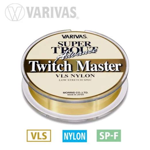 Varivas Super Trout Twitch Master Gold 100m 0,148mm 4lbs monofil zsinór