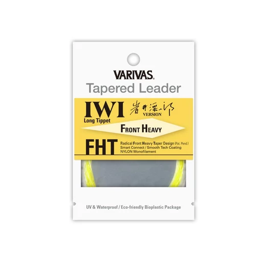 Varivas Tapered Leader IWI FHT 5X 16ft 0.148mm-0.45mm vékonyodó legyező előkezsinór