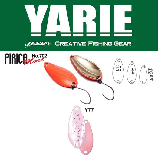 Yarie 702 Pirica More 2.6gr Y77 Sakura kanál villantó