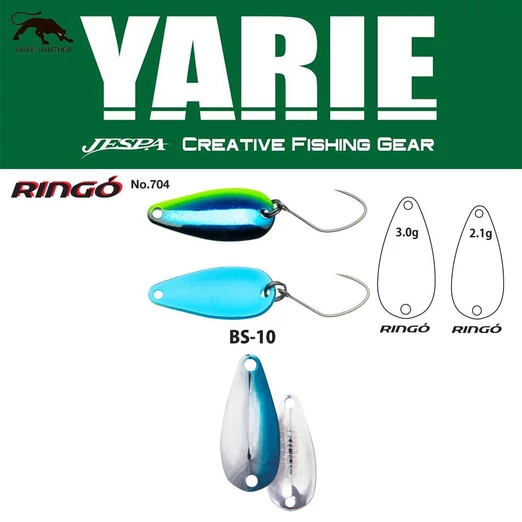 Yarie 704 Ringo 2.1gr BS-10 Blue/Silver kanál villantó