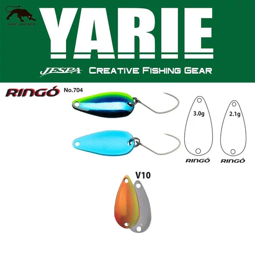 Yarie 704 Ringo 3.0gr V10 Mix Orange kanál villantó