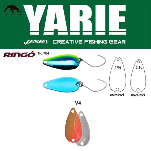 Yarie 704 Ringo 2.1gr V4 MG Ice kanál villantó