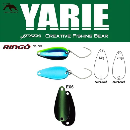Yarie 704 Ringo 3.0gr E66 Fits Green kanál villantó