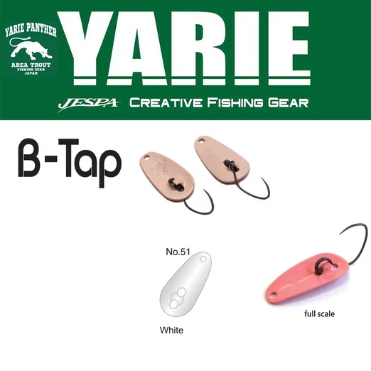Yarie 705 B-Tap 1.2gr 51 White kanál villantó