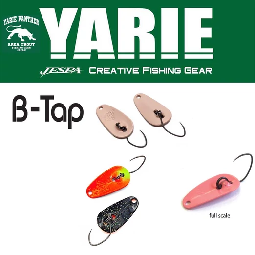Yarie 705 B-Tap 1.2gr N8 Black/AG Carrot kanál villantó