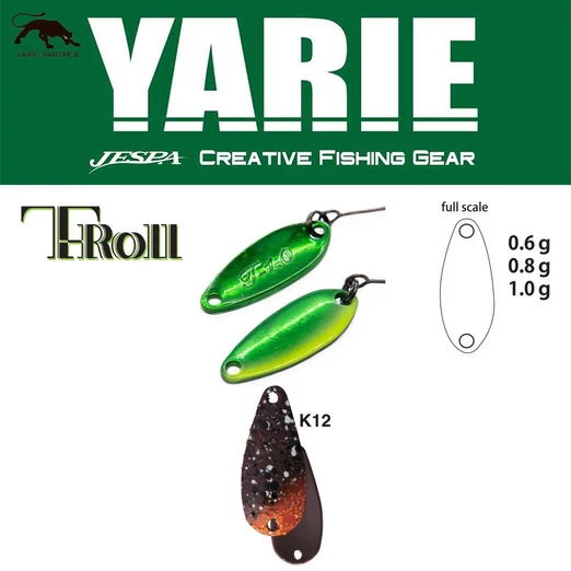 Yarie 707T T-Roll 1.0gr K12 Mobility Orange kanál villantó