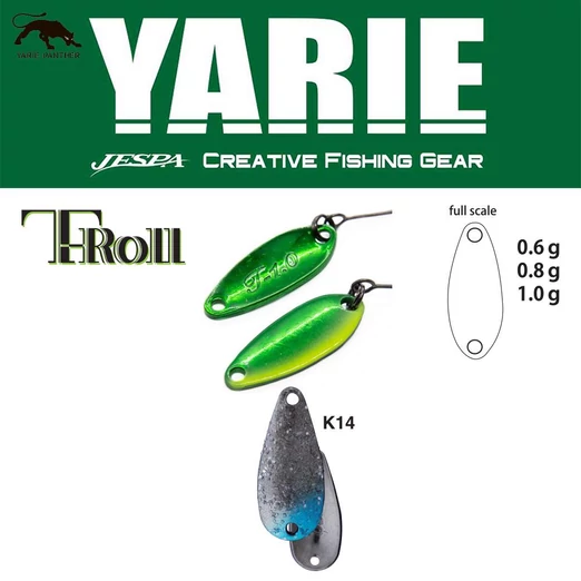 Yarie 707T T-Roll 1.0gr K14 Mobility Blue kanál villantó
