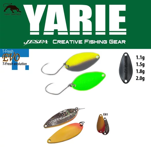 Yarie 708T T-Fresh 2.4gr E81 Murasaki Uni kanál villantó