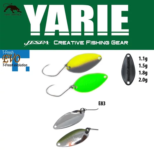 Yarie 708T T-Fresh 2.4gr E83 Sabi Ayu kanál villantó