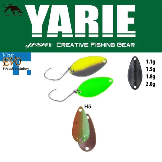 Yarie 710T T-Fresh Evo 1.8gr H5 Thirty-Eight kanál villantó